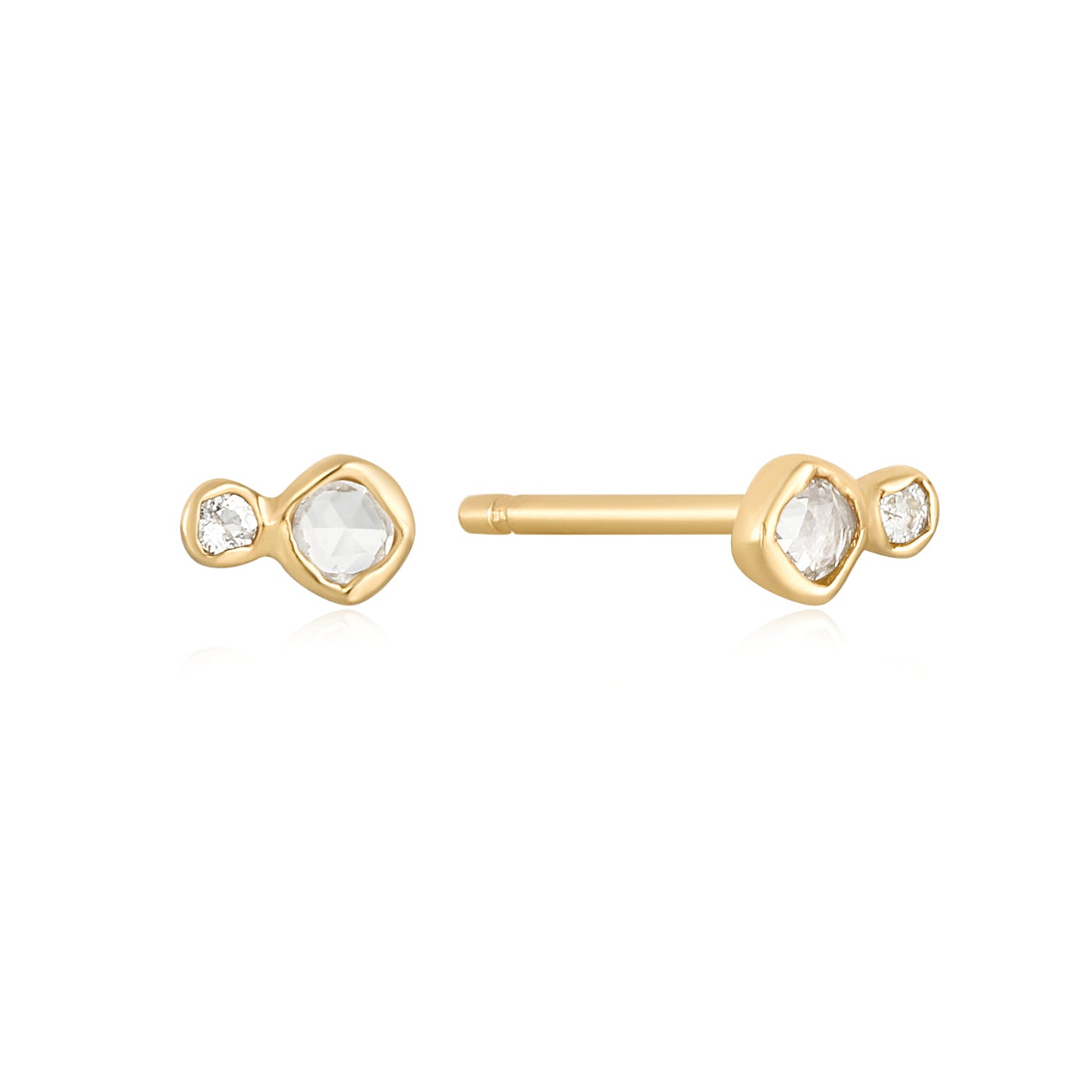 Marie White Sapphire and Topaz Earrings