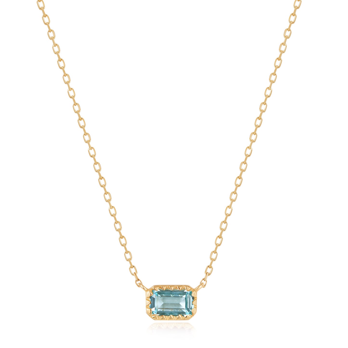 Candy Bar Topaz Necklace