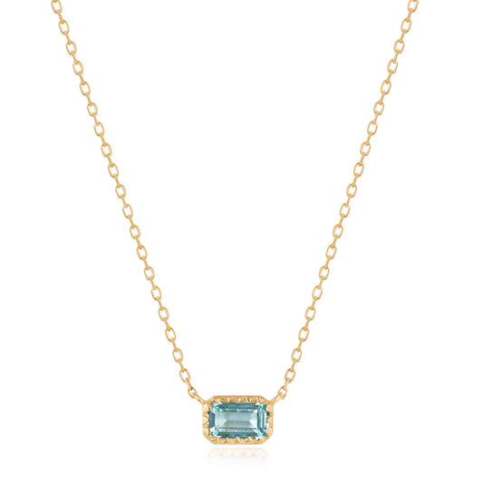 Candy Bar Topaz Necklace